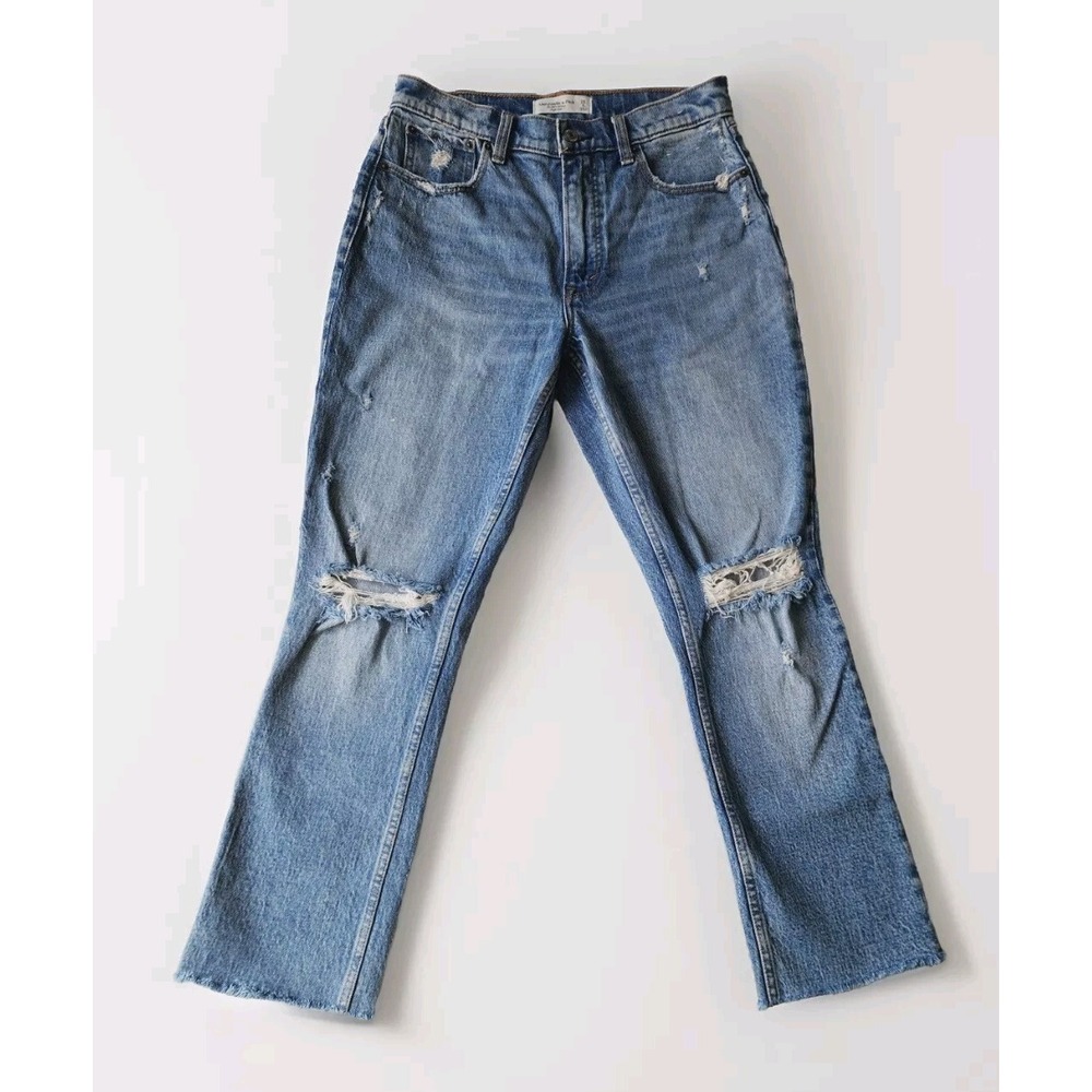 Abercrombie & Fitch Women's Jeans The 90's Skinny High-Rise Light Wash Size 28/6